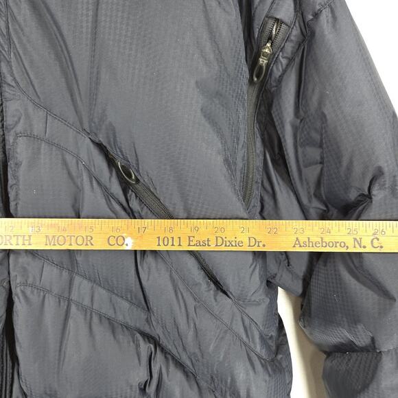 Vtg Oakley Hydro Fuel 4 Goose Down Puffer Jacket Mens XXL Black Y2k Hooded Snow - Picture 6 of 12